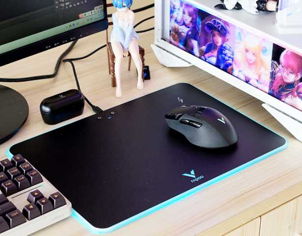 电竞和无线更般配——雷柏V10 RGB鼠标垫兼VT350Q鼠标测评