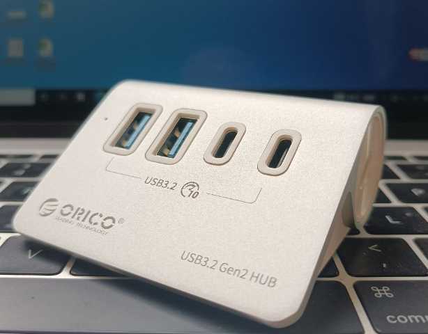 MacBook笔记本必备良品：ORICO M3CU2-G2铝合金集线器测评